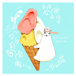 This is a pixiv picture whose title is 雪国ジェラート.
