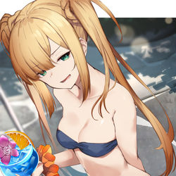 This is a pixiv picture whose title is プールサイド師匠.