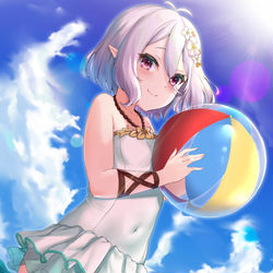 This is a pixiv picture whose title is 水着コッコロちゃん.