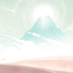 This is a pixiv picture whose title is 风の旅途.