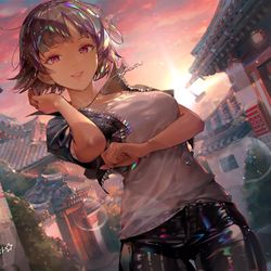 This is a pixiv picture whose title is QUEEN.