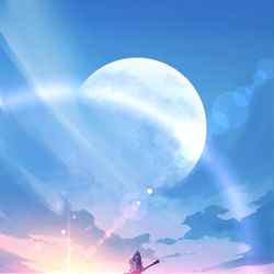 This is a pixiv picture whose title is Solitude.