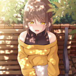 This is a pixiv picture whose title is 私ね…いつでも存分に甘えられる人がそばにいたらなって…思ってるの.