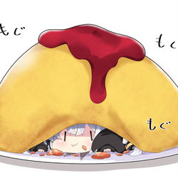 This is a pixiv picture whose title is オムライスあかり。.