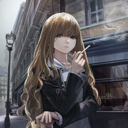 This is a pixiv picture whose title is calm.
