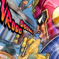 This is a pixiv picture whose title is FALCON LUNCH!!!.