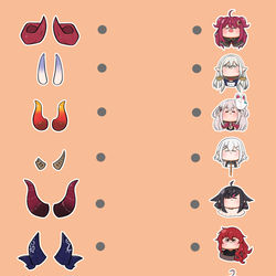 This is a pixiv picture whose title is 誰の角でしょーか.