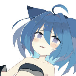 This is a pixiv picture whose title is あちち.