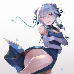 This is a pixiv picture whose title is チャイナ咲夜.