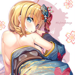 This is a pixiv picture whose title is 着物ペコリーヌ.