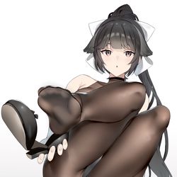 This is a pixiv picture whose title is レースクィーン高雄.