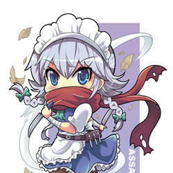 This is a pixiv picture whose title is [東方サーヴァント#1] アサシン.