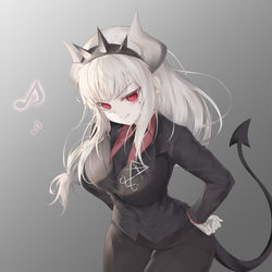This is a pixiv picture whose title is Lucifer - ルシフェル.