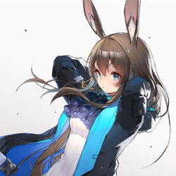 This is a pixiv picture whose title is amiya🐇.