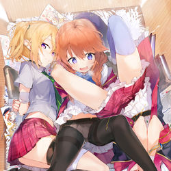 This is a pixiv picture whose title is なかよし部.