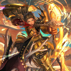 This is a pixiv picture whose title is 【work】夜明けを告げる翼 クロード（フォドラ）.