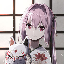 This is a pixiv picture whose title is マキナの誕生日2020.