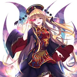 This is a pixiv picture whose title is 見開いてみた.