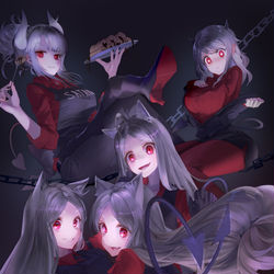 This is a pixiv picture whose title is lovers.