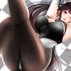 This is a pixiv picture whose title is レースクイーン高雄.