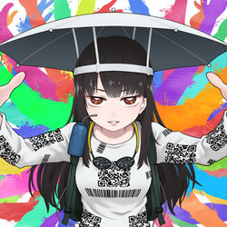 This is a pixiv picture whose title is I'm FREE.