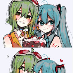 This is a pixiv picture whose title is 💚ハッピーバースデー!!💙.