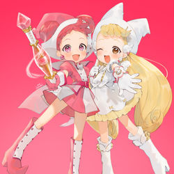 This is a pixiv picture whose title is 母娘.