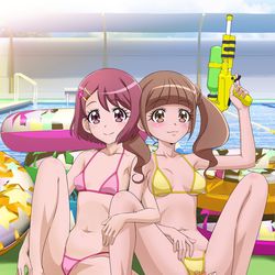 This is a pixiv picture whose title is 祝！再開.