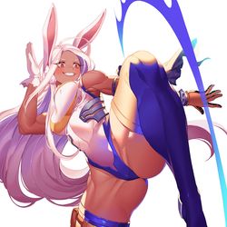 This is a pixiv picture whose title is 兎山 ルミ.
