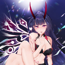 This is a pixiv picture whose title is 性之律者·芽衣.