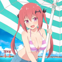 This is a pixiv picture whose title is 悪魔的な夏！.