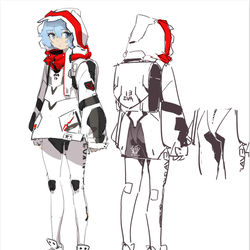 This is a pixiv picture whose title is 儿童量产机.