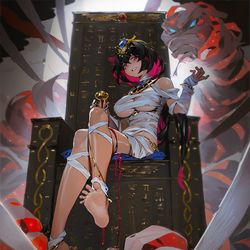 This is a pixiv picture whose title is 稿.