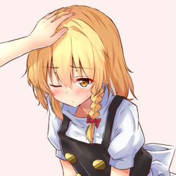 This is a pixiv picture whose title is 魔理沙ちゃん落書き.