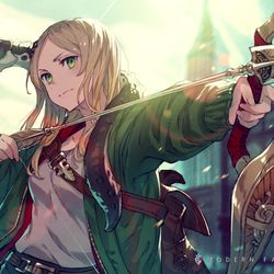 This is a pixiv picture whose title is アメカジアーチャーさん.