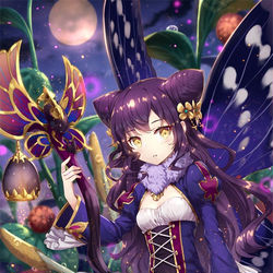 This is a pixiv picture whose title is 【神界のヴァルキリー】フォルモサナ.