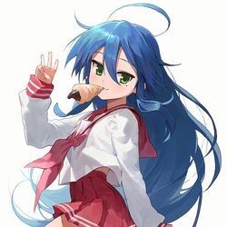 This is a pixiv picture whose title is らき☆すた.