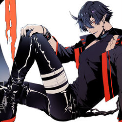 This is a pixiv picture whose title is アークナイツ(イグエン).