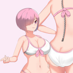 This is a pixiv picture whose title is Mashu !?.
