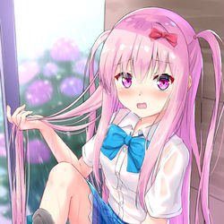 This is a pixiv picture whose title is 加賀美茉莉.