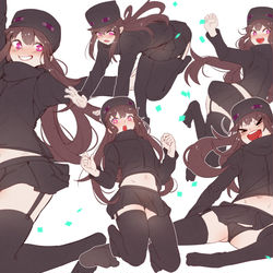 This is a pixiv picture whose title is スライムブロック.