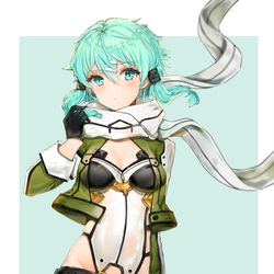 This is a pixiv picture whose title is シノン.