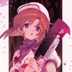 This is a pixiv picture whose title is 綿流し.