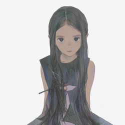 This is a pixiv picture whose title is 帽子を忘れた子.