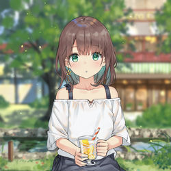 This is a pixiv picture whose title is 休日.
