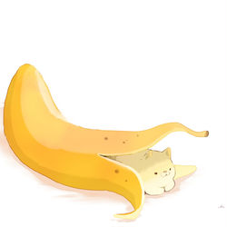 This is a pixiv picture whose title is バナナ.
