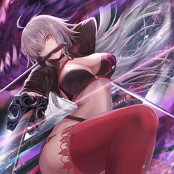 This is a pixiv picture whose title is 水着邪ンヌさん　本家ver.