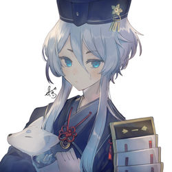 This is a pixiv picture whose title is 白山吉光.