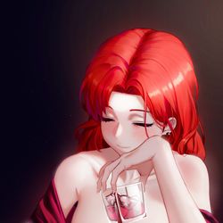 This is a pixiv picture whose title is 姬子.