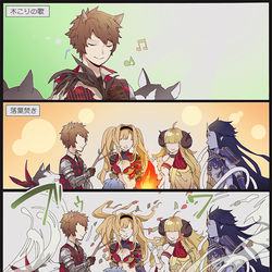This is a pixiv picture whose title is 火古戦場お疲れ様でした.